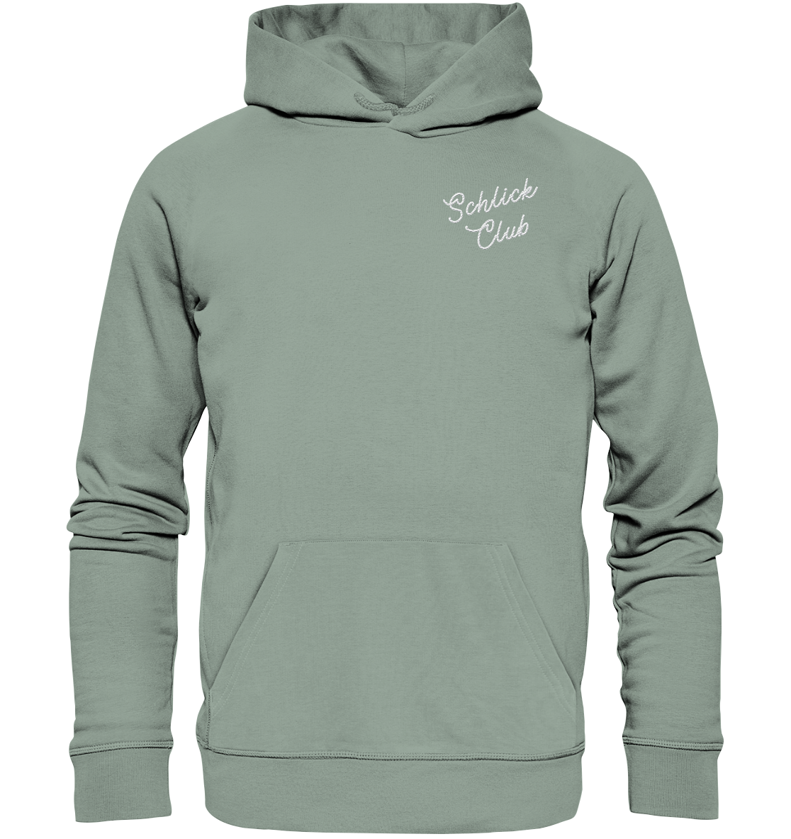Schlick Club - Organic Hoodie mit Stick