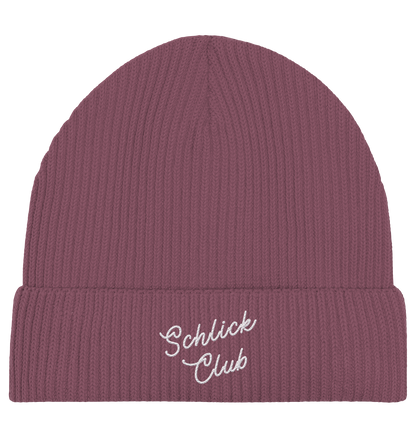 Schlick Club - Organic Fisherman Beanie