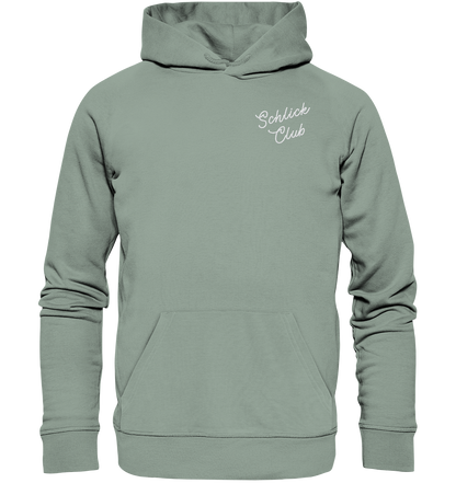 Schlick Club - Organic Hoodie mit Stick